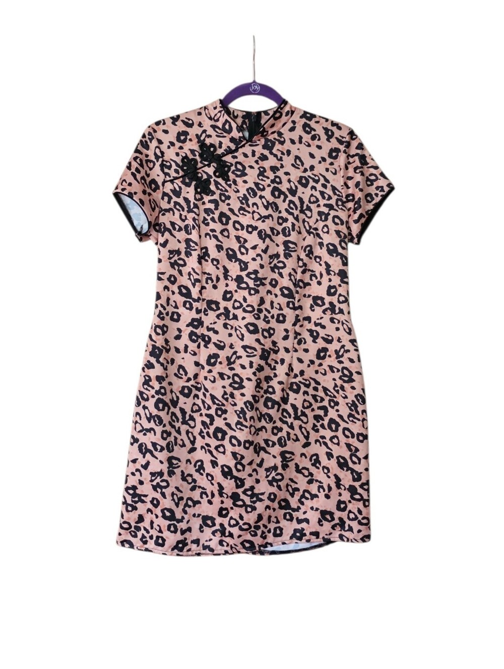 Twisted Wunder Leopard Print Mini Dress US 8